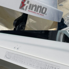 inno BR1000 night cobra ルーフボックスの画像