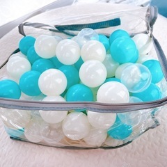 【ボールプール用ボール/マーメイドカラー約100個】の画像