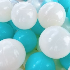 【ボールプール用ボール/マーメイドカラー約100個】の画像