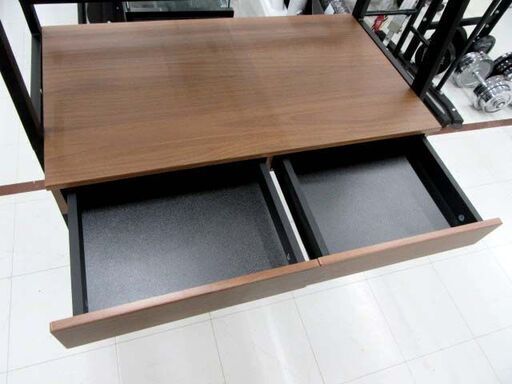 ニトリ 省スペースデスク 幅92.5×奥行50×高さ148cm ラボーロ ミドル