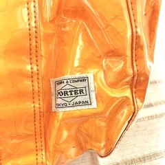 ポーター PORTER 吉田カバン ダイス DICE トートバッグ L オレンジの画像