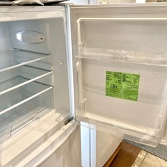 仙台市内トラック荷台渡し無料！ アイリス 冷蔵庫 中古 家電 買取 2021年製 の画像
