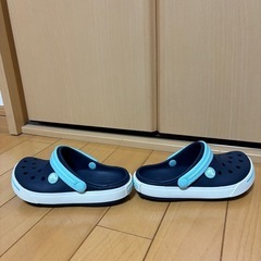クロックス　サンダル　10c11 約17.5cmの画像