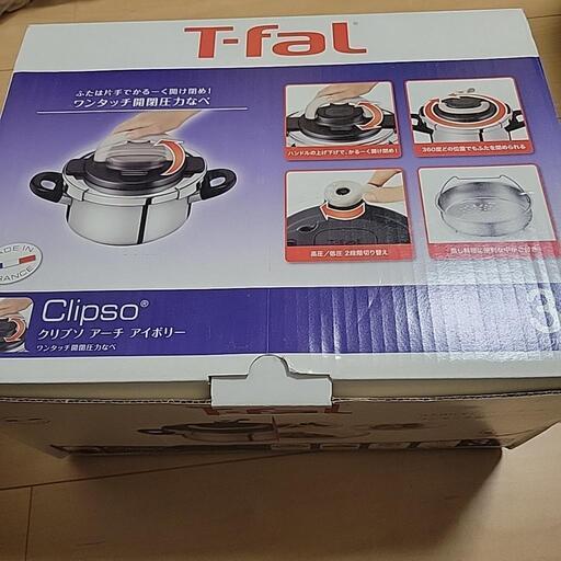 新品　ティファール　圧力鍋　クリプソ アーチ アイボリー 3L P4364031\n\n