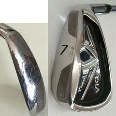 ゴルフクラブ ツアーステージ V-iQ 7番 アイアン 2012年モデル　シャフト GS85　右用 右利き TOURSTAGE #7　☆ PayPay(ペイペイ)決済可能 ☆ 札幌市 豊平区 平岸 平岸店の画像
