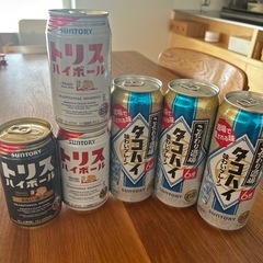 お酒　計6本　トリスハイボール　タコハイ