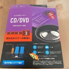 レンズクリーナー　CD/DVD