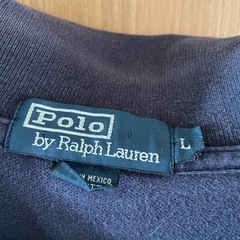 ラルフローレン　POLO ネイビーポロシャツ90sの画像