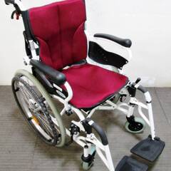 Care-Tec　車椅子　CAH-50SU　動作良好　自走式　ワ...