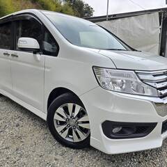ステップワゴンスパーダ☆Z☆後期☆車検令和9年2月☆純正SDナビ...