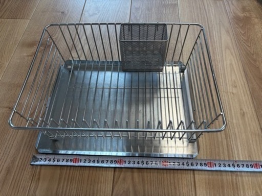 無印良品　ステンレス製 水切りカゴ 3点セット