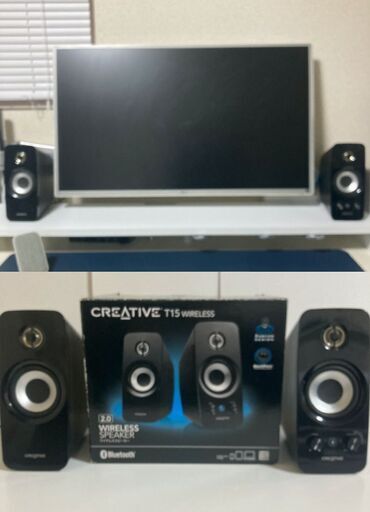 箱付き CREATIVEクリエイティブ Bluetoothワイヤレススピーカー T15