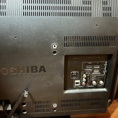 TOSHIBA 32インチ
テレビ　REGZA ジャンク品 　 の画像