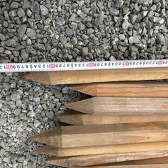 木杭　差し上げます　お話中の画像