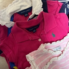 【早い者勝ち】 ラルフローレン　70から80サイズ　女の子ワンピースセットの画像