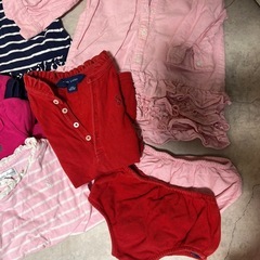 【早い者勝ち】 ラルフローレン　70から80サイズ　女の子ワンピースセットの画像