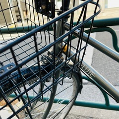 《売約済》【池上店】 　自転車　ママチャリ　シティサイクル　フルート　サイクルスポット　flute カゴ付き　籠　プッシュ式キーの画像