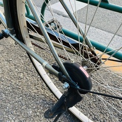 《売約済》【池上店】 　自転車　ママチャリ　シティサイクル　フルート　サイクルスポット　flute カゴ付き　籠　プッシュ式キーの画像