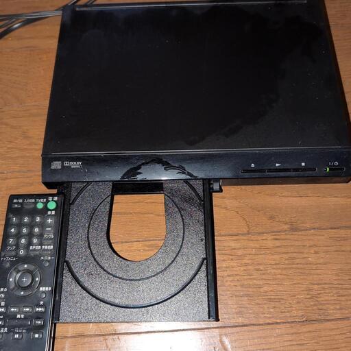 DVDプレイヤー（中古）リモコン付き