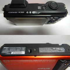 ※値下げ※Nicon　W300　水中カメラ(防水パッキンに欠損有)の画像