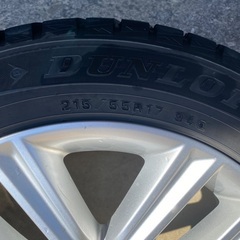 クラウン　210系　アスリート　純正ホイール付　スタッドレスタイヤセットの画像