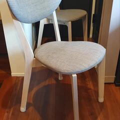 2脚 LOWYA ダイニングチェア 椅子 chairの画像