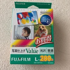富士フイルム　写真用紙L　