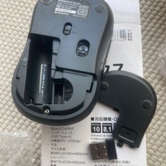 マウスパッドとマウス　1の画像