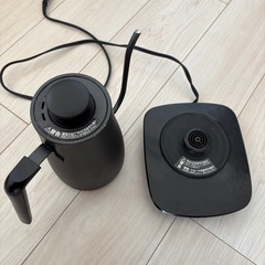電気ケトル　黒　細口