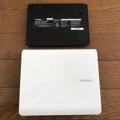 ジャンク　東芝ポータブルDVDプレーヤー　SD-P73SW の画像