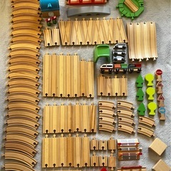IKEA レール107点セット　鉄道 電車 のおもちゃ