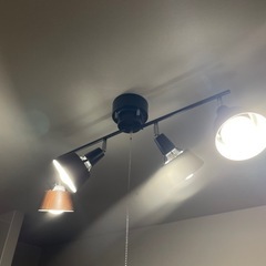 調電式LED照明×2 (美品/使用1年)