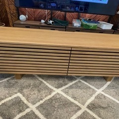テレビ台150cm オーク突板の画像