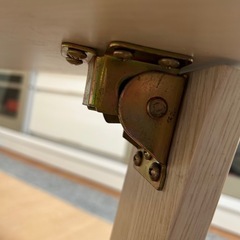 ニトリ　折りたたみローテーブルの画像