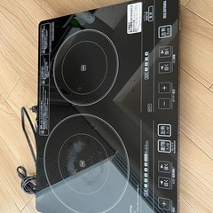 アイリスオーヤマ 2口IHクッキングヒーターの画像