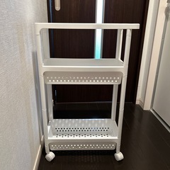 ※お取引中｜キャスター付き3段ラックの画像