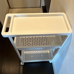 ※お取引中｜キャスター付き3段ラックの画像