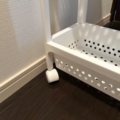 ※お取引中｜キャスター付き3段ラックの画像