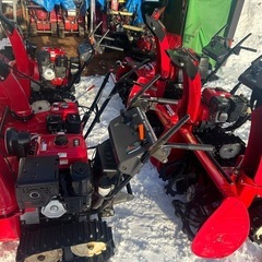 未整備稼働除雪機ヤナセ55-5他
