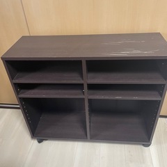 キャスター付き本棚×2台の画像