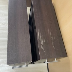 キャスター付き本棚×2台の画像