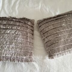 フリンジピローカバー(ZARA HOME)