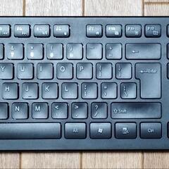 美品 ワイヤレスキーボード USBレシーバー付