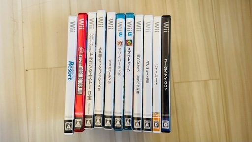 wii ゲームソフト付