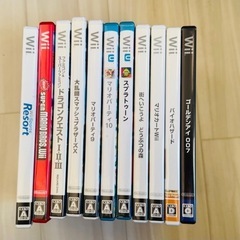 wii ゲームソフト付の画像