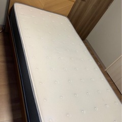 ニトリ元値80%off】跳ね上げ式シングルベッド+Nシリーズマットレス