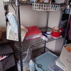 ・お話し中 スチールラック