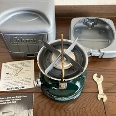 レア『ジャンク品』コールマンバーナー508ツーレバー 　87年12月の画像