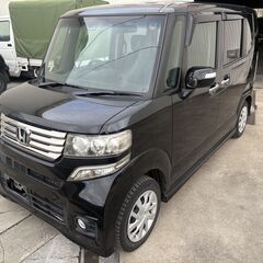 平成24年　NBOXカスタム　GL　黒　車検　2年付の画像