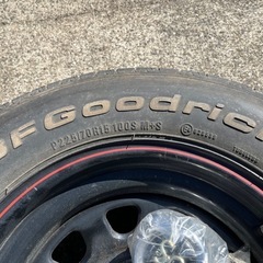 225/70R15 タイヤホイールセット　デイトナ？の画像